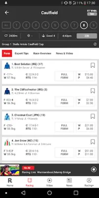 Racing.com android App screenshot 5